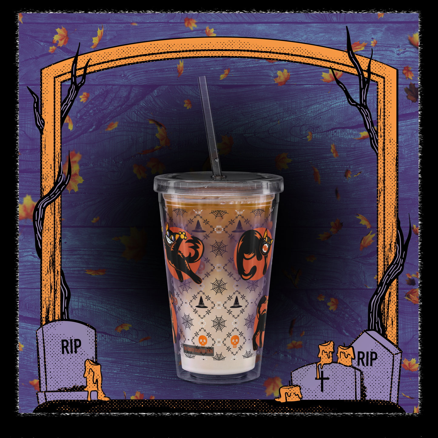 "Mr. Scary" Double-Walled Tumbler