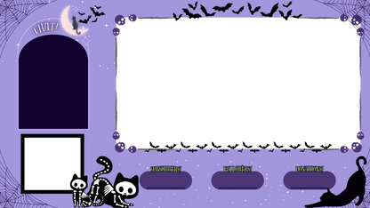 "BLACK CAT ENERGY" Overlay Package