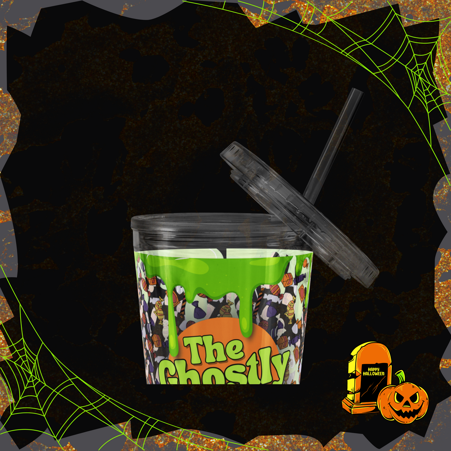 "Candy Monster" Double-Walled Tumbler