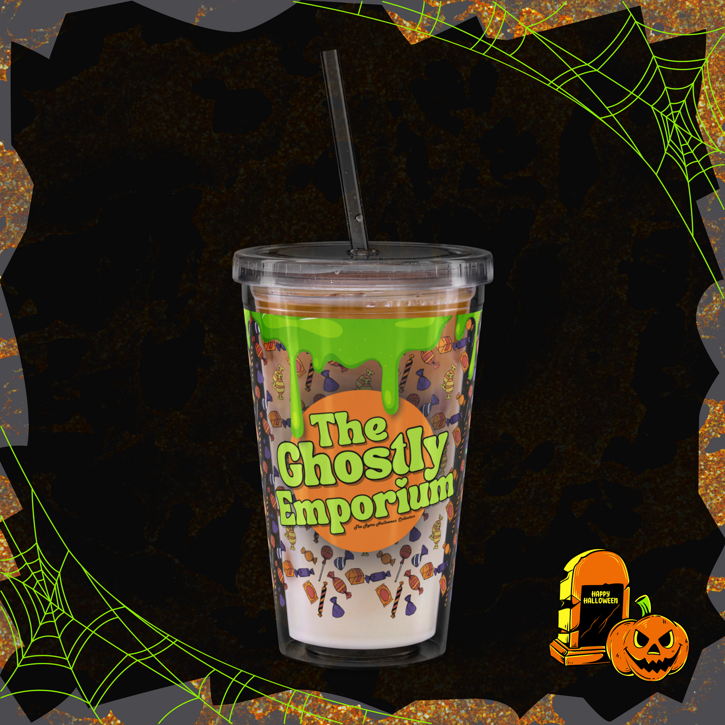 "Candy Monster" Double-Walled Tumbler