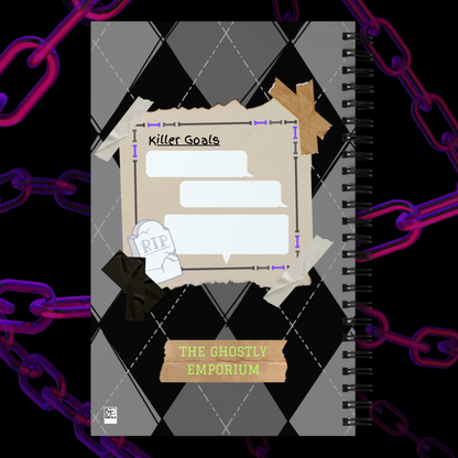 "Emo Academy" 140 Page Dotted Notebook