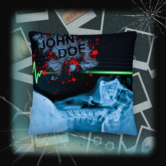 "John Doe" Throw Pillow
