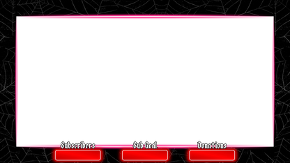 "NEON GOTH" Overlay Package