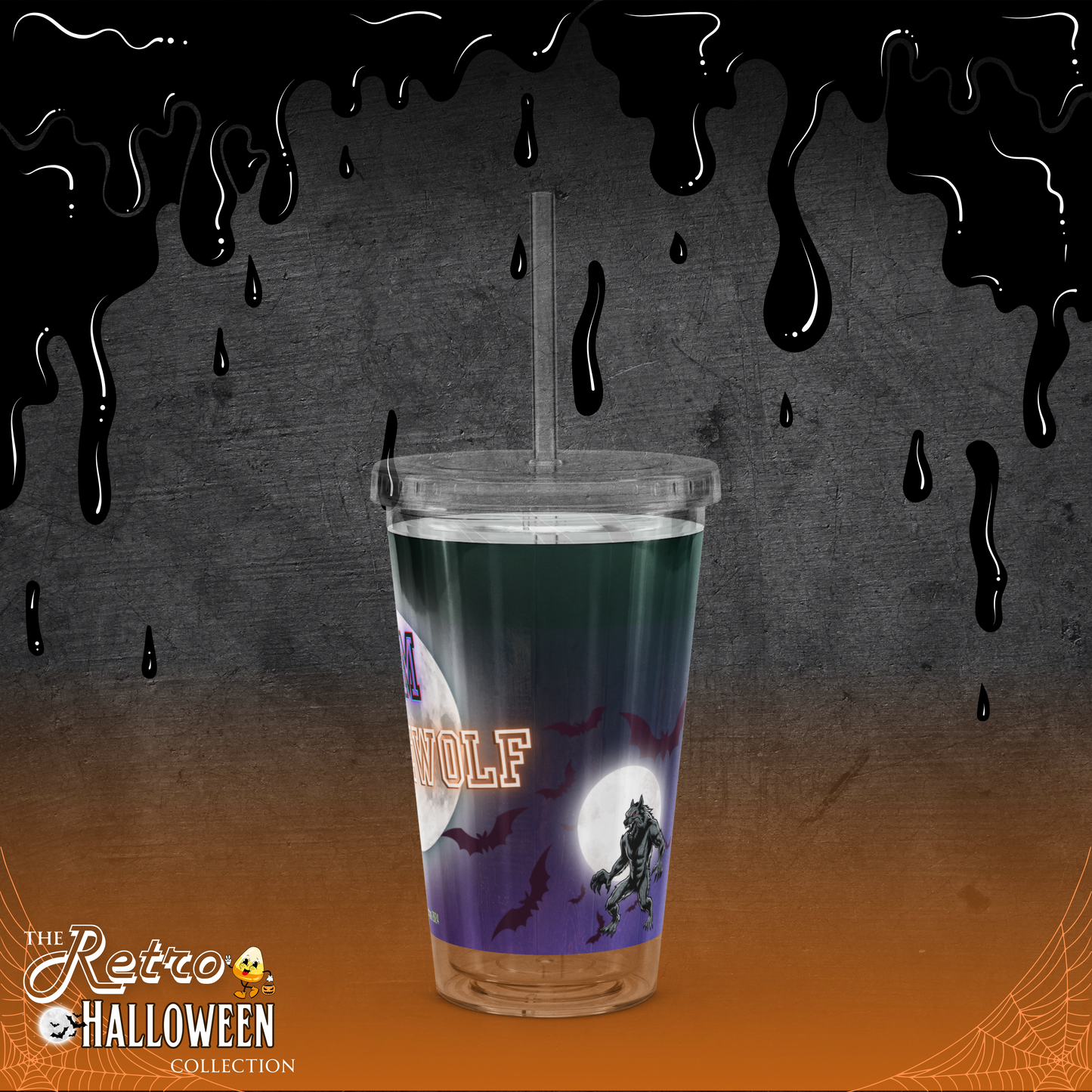 "TEAM WEREWOLF" Double-wall Tumbler