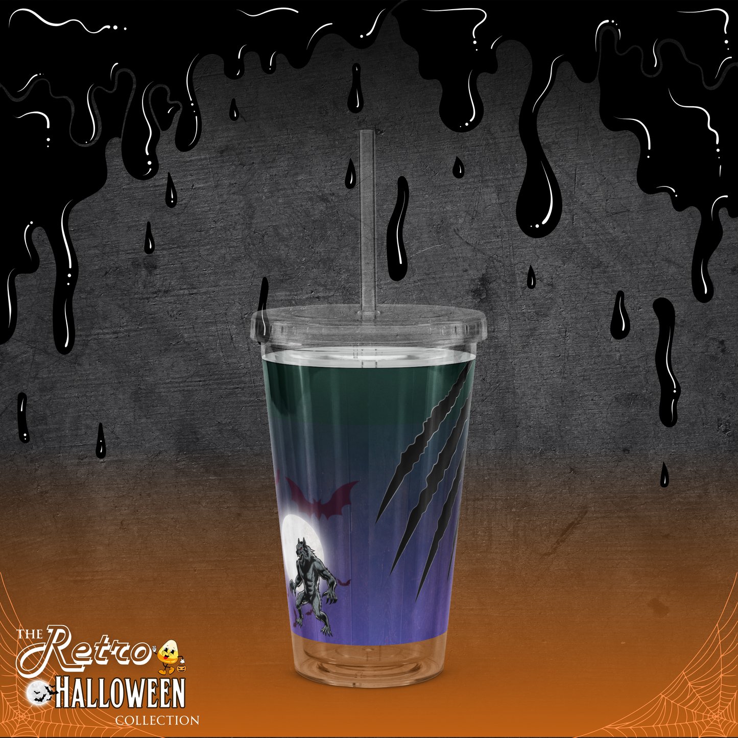 "TEAM WEREWOLF" Double-wall Tumbler