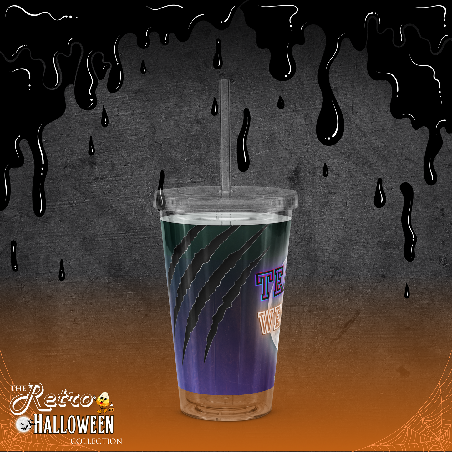 "TEAM WEREWOLF" Double-wall Tumbler