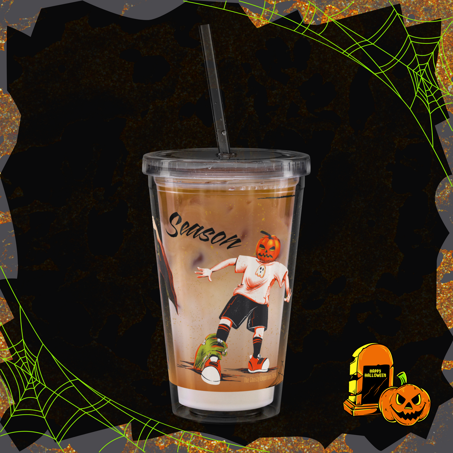 "Tis The Season" Double-Walled Tumbler