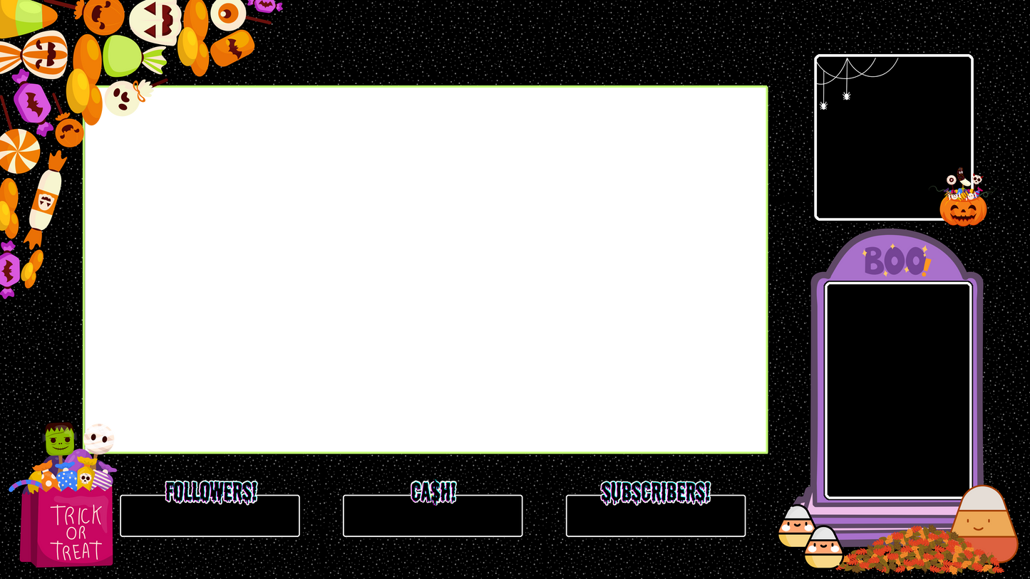 "TRICK-OR-TREAT" Overlay Package