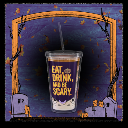 "Mr. Scary" Double-Walled Tumbler